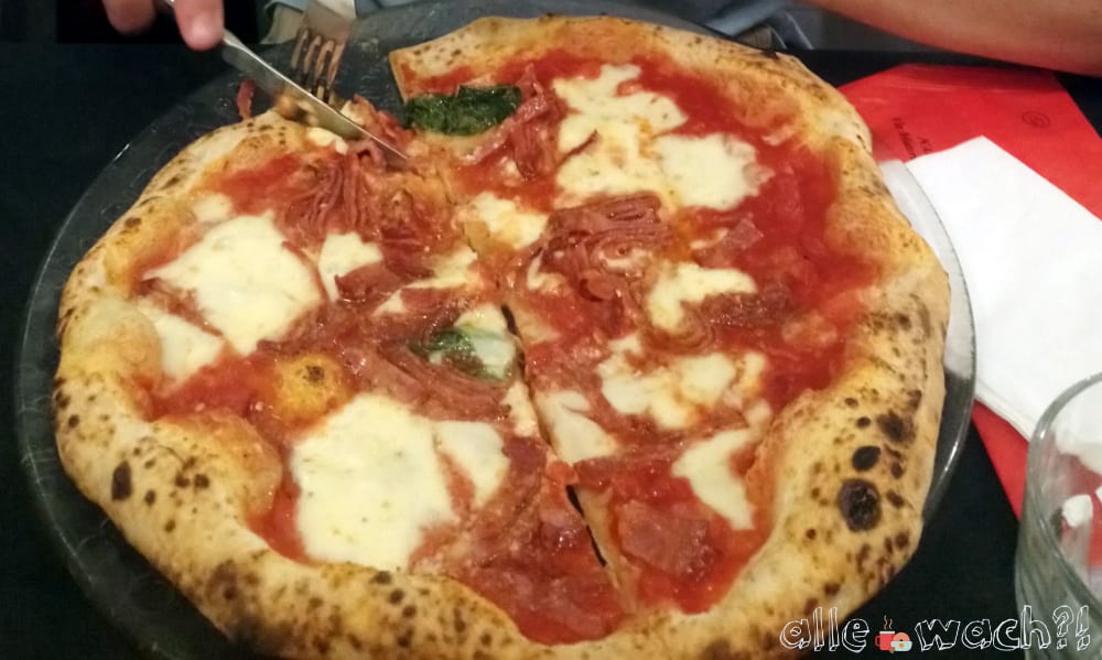 Echte neapolitanische Pizza