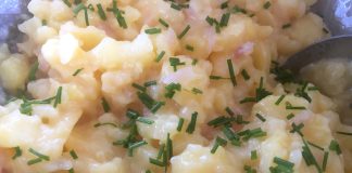 Kartoffelsalat fränkische Art Essig und Öl