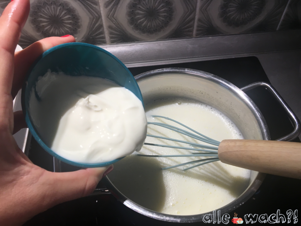 Milch impfen Joghurt herstellen