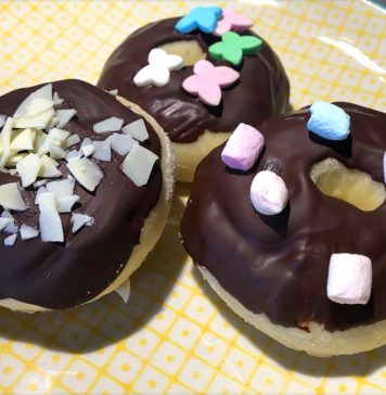 Mini Donuts aus dem Backofen