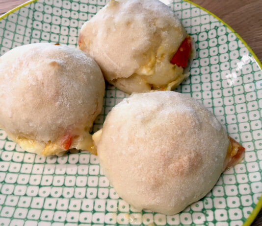 Rezept gefüllte Pizzabrötchen